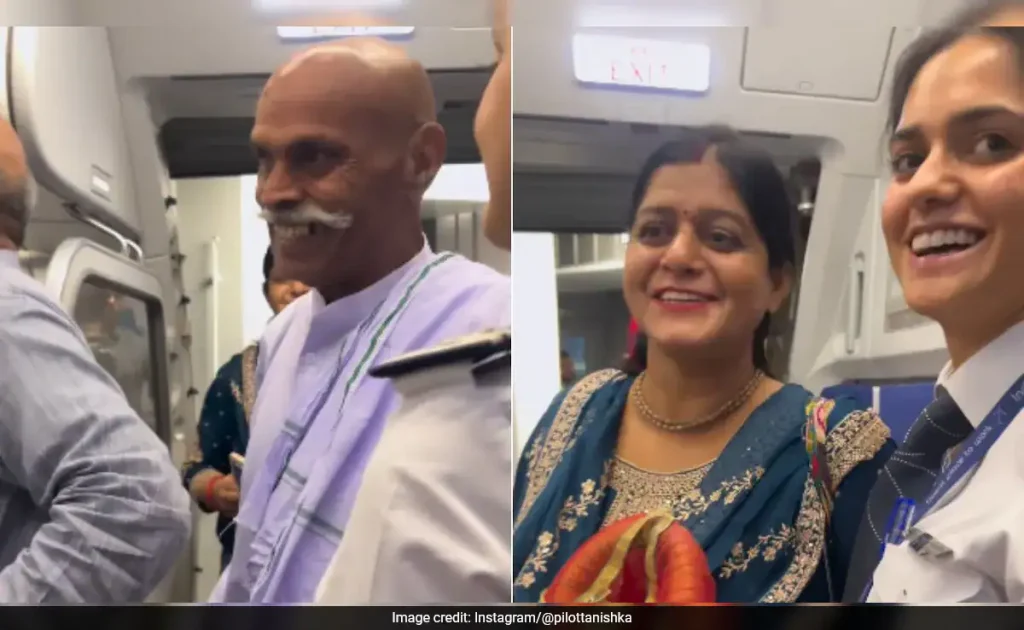 IndiGo Pilot Takes Her Family on Flight
